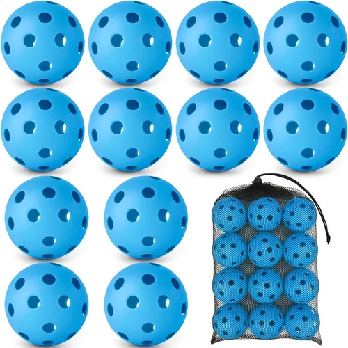 Miniatura 11 de Mototo 12/30/60 Pelotas de béisbol de práctica para golpear, pelotas de béisbol suaves de plástico de 2.8 pulgadas para práctica, pelota suave