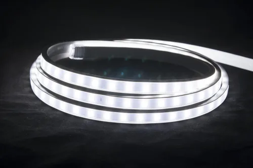 Carrete híbrido de 2 luces LED a granel, 150 pies, regulable con la mayoría de atenuadores estándar, color blanco brillante de 5000 K, 120 voltios,
