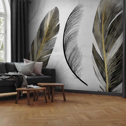Miniatura 36 de artgeist Mural de pared de plumas de 98 x 69 pulgadas, tamaño XXL, no tejido, de forro polar, para decoración de pared, impresión fotográfica, #10