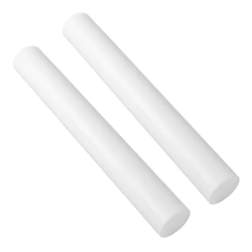 Miniatura 7 de Calvana (Paquete de 2) Varillas redondas de copolímero de acetal - Tolerancia estándar de 2 pulgadas de diámetro y 12 pulgadas de longitud. Varillas
