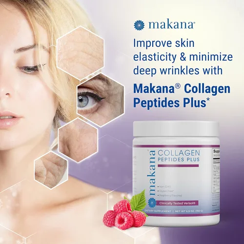 Miniatura 5 de Makana Péptidos de colágeno Plus – con Verisol®, vitamina C, ácido hialurónico y aminoácidos – Apoya el cabello, la piel, las uñas