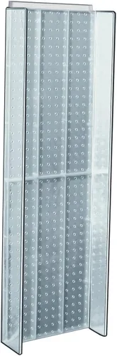 Miniatura 6 de Azar 700350-GRE Pegboard Powerwing Display 13.75 pulgadas de ancho por 44 pulgadas de alto, color verde translúcido