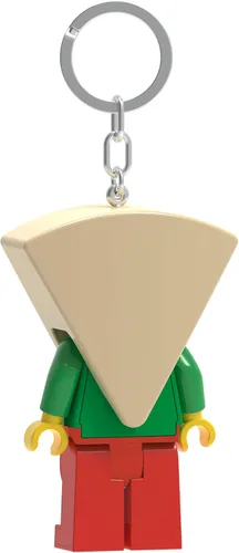 Miniatura 8 de LEGO KE176H - Figura grande de 3 pulgadas de alto, disfraz de pizza con luz LED
