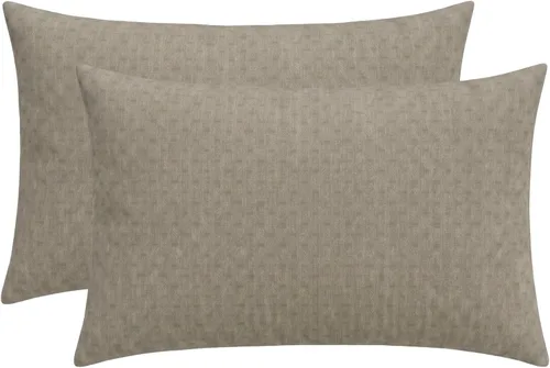 Miniatura 77 de RSH DECOR: Sunbrella - Juego de 4 almohadas lumbares, 20 x 12 pulgadas, tela de rendimiento resistente al agua y a la decoloración, fundas