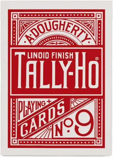 Miniatura 2 de Tally Ho Cartas de juego con espalda circular (el color puede variar)
