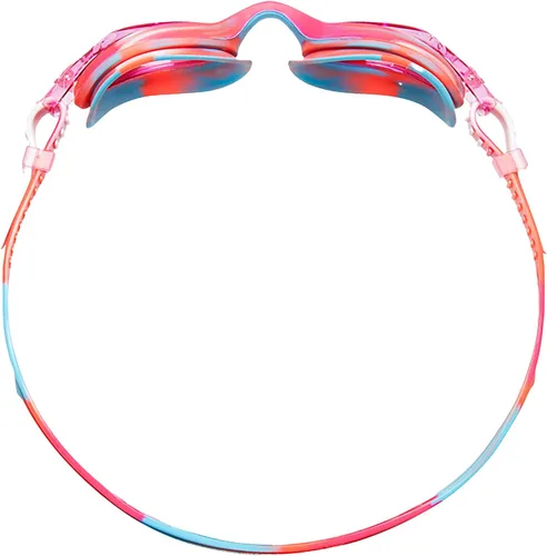Miniatura 4 de TYR Swimple Tie-Dye Kids' Swim Goggles Rosa/blanco