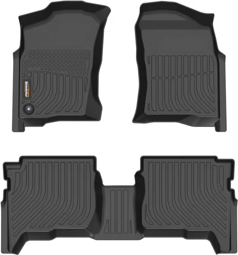 Miniatura 66 de Alfombrillas de TPE para Toyota Highlander 2014-2019 7 y 8 asientos, protección para todo tipo de clima, forros de piso de automóvil resistentes