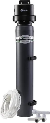 AO Smith Filtro de agua para grifo de fregadero - Sistema avanzado de filtro de agua de conexión directa debajo del fregadero - La filtración