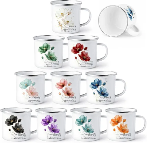 Miniatura 11 de Norme 10 tazas de regalo de agradecimiento, regalos de agradecimiento a los empleados, a granel para la semana del profesor, enfermera, 12 onzas