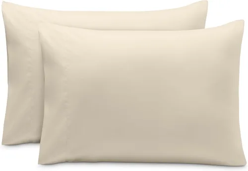 Miniatura 86 de Bare Home Juego de 2 fundas de almohada de microfibra de tamaño estándar, fundas de almohada refrescantes, doble cepillado, fácil cuidado, cierre