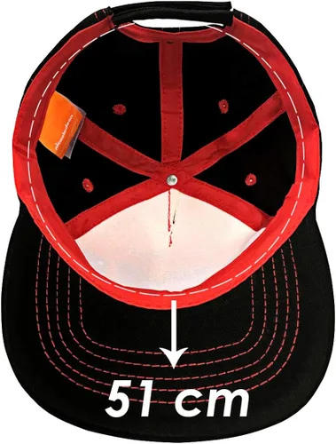 Miniatura 7 de Nickelodeon Blaze and The Monster Machines - Gorra de béisbol ajustable de algodón 5 paneles color rojo
