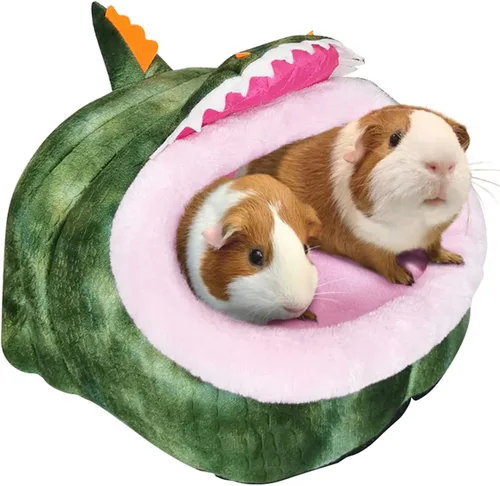 Miniatura 14 de LEFTSTARER Cama y Escondite para Conejo y Rata para Hurón, Erizo, Dormir y Ocultarse, Accesorios de Jaula de Juguetes para Pequeños Animales