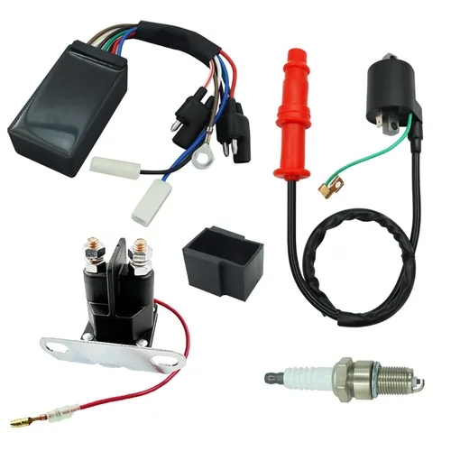 Caja CDI para Polaris Sportsman 500 1996-2001, para Polaris Big Boss Magnum Worker Ranger 500 ATV con bobina de encendido y relé solenoide de