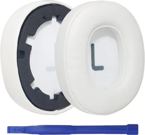Miniatura 8 de Aiivioll Almohadillas de repuesto compatibles con auriculares JBL E55BT, almohadillas de piel sintética de proteína, almohadillas de repuesto