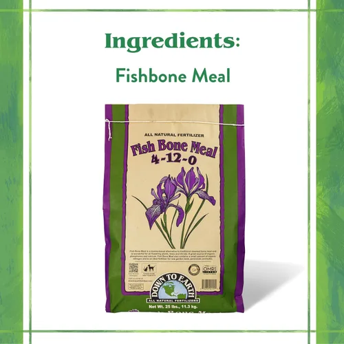 Miniatura 4 de Down To Earth FB2932 Fertilizante 100% natural de huesos de pescado – 25 lb