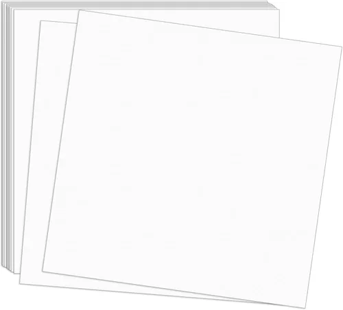 Miniatura 9 de Cartulina blanca de 4 x 6 pulgadas, paquete de 50 tarjetas de índice de peso pesado de 110 libras/300 GSM, papel grueso para postales, invitaciones