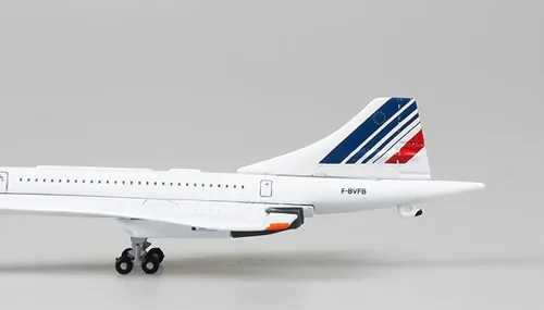 Miniatura 9 de ANTSIR Concorde - Modelo de avión fundido a presión, jet supersónico de metal a escala 1/400, réplica F-BVFB, regalo coleccionable para entusiastas