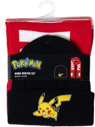 Miniatura 4 de Pokemon Pokeball Beanie Bufanda Combo