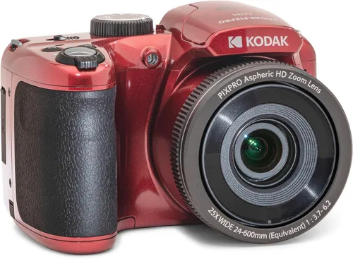 Miniatura 6 de Kodak PIXPRO AZ255 Astro Zoom - Paquete de cámara digital de 16 MP (rojo), estuche para cámara de punto y disparo, tarjeta de memoria de 16 GB