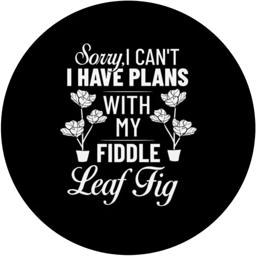 Miniatura 3 de Fiddle Leaf Fig Ficus Lyrata Care Tree Plant Soil Indoor PopSockets Swappable PopGrip