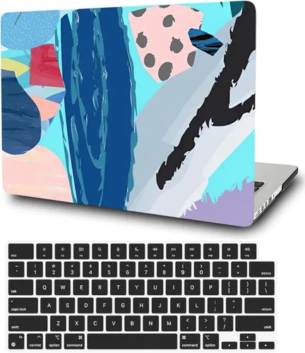 Miniatura 24 de Funda para MacBook Pro 14 2023 M2 A2779 A2442 M1 Pro/Max, Carcasa Protectora de Plástico Duro para Laptop y Cubierta para Teclado, Tablero de Damas