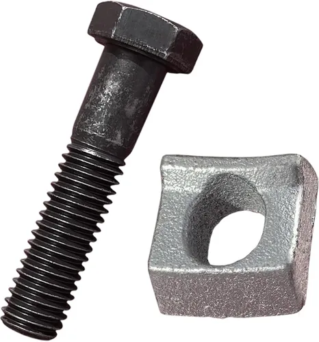 Miniatura 2 de A.A Paquete de 20 – Abrazadera de llanta de rueda y perno para remolque de construcción Lowboy (20)