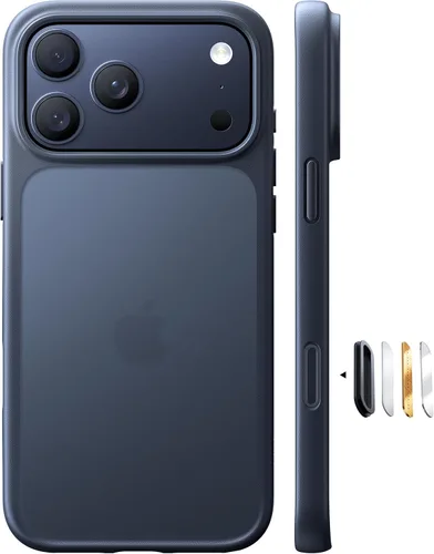 Miniatura 12 de TORRAS Funda a prueba de golpes para iPhone 13/iPhone 14, grado militar, probada en caídas, parte trasera dura protectora delgada para iPhone 13