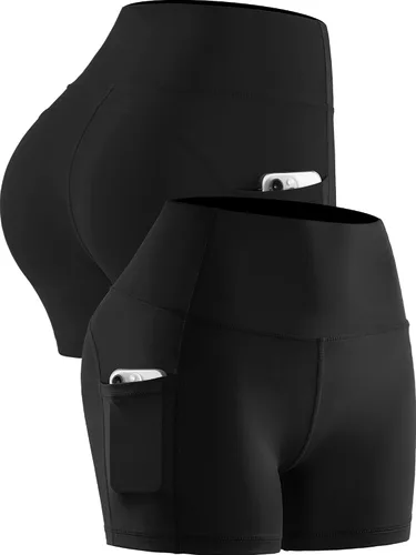 Miniatura 7 de CADMUS Pantalones cortos de yoga de cintura alta para mujer de 3 pulgadas, 4 pulgadas, 6 pulgadas, 7 pulgadas, 8 pulgadas, sensación desnuda
