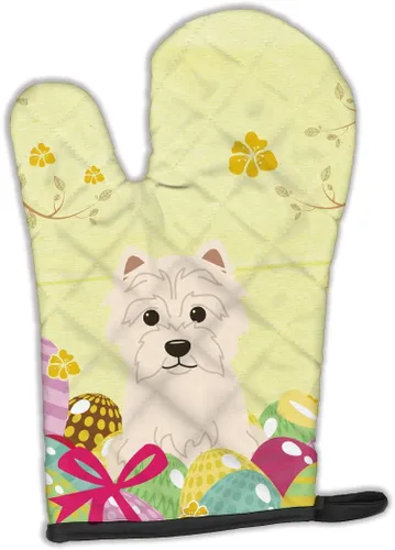 Miniatura 296 de Caroline's Treasures BB2732OVMT Dog House Collection Border Collie - Guante de horno grueso resistente al calor para sartenes calientes y horno