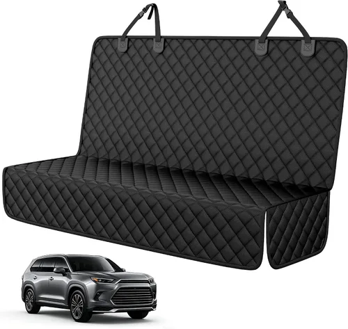 Miniatura 11 de PETICON Fundas impermeables para asiento de banco de mascotas a prueba de arañazos para automóviles, SUV, funda antideslizante duradera para asiento