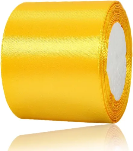 Miniatura 44 de Cinta blanca de 1/8 pulgadas x 100 yardas, cintas de tela de satén blanco para envolver regalos, manualidades, álbumes de recortes, ramos florales