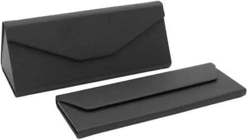 Miniatura 40 de Real Sic Funda para lentes de sol para hombres y mujeres, soporte magnético plegable para lentes de sol, inspirado en el color sólido