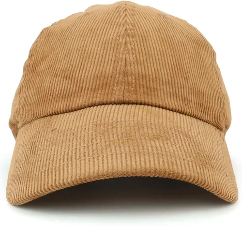 Miniatura 2 de Trendy Apparel Shop Gorra de béisbol de pana de algodón sin estructurar