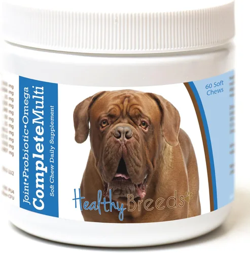 Miniatura 33 de Healthy Breeds Pug todo en uno multivitamínico suave masticable 60