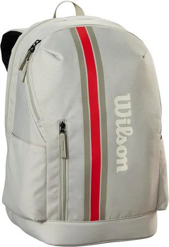 Miniatura 11 de Wilson Bolsas de raqueta de tenis para equipos 2025 Avena/Rojo