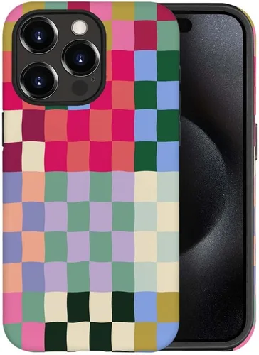 Miniatura 2 de SEized Funda compatible con iPhone 13 Pro Max, funda de teléfono con patrón de vaca blanca y negra para niñas, mujeres, niños y hombres, funda