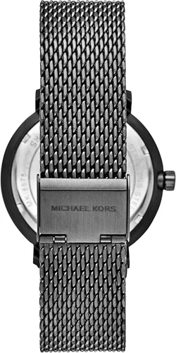Miniatura 2 de Michael Kors Blake Reloj de acero inoxidable de tres manillas con correa de cuero