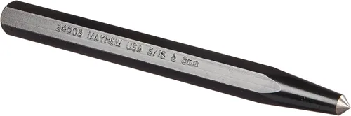 Miniatura 2 de Mayhew Tools 62215 Punzón central, juego de 4 piezas, acabado de óxido negro