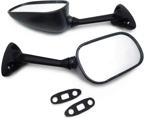 Espejos estilo SMT-OEM compatibles con 2004 2005 Gsxr 600 Gsx-R750 Gsxr600 Carbon [B00RNISJIC]