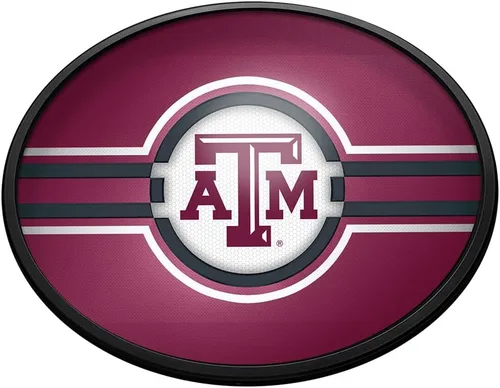 Miniatura 265 de The Fan-Brand NCAA Alabama Crimson Tide: Letrero de pared ovalado con luz – Decoración de fútbol, baloncesto, béisbol y deportes universitarios