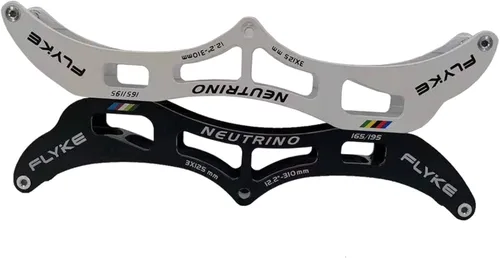 Miniatura 3 de NC Speed - Marcos para patines en línea, 3 ruedas de 100/110/4.921 in, 4 patines de aluminio profesionales de 90/100/4.331 in blanco3x110mm