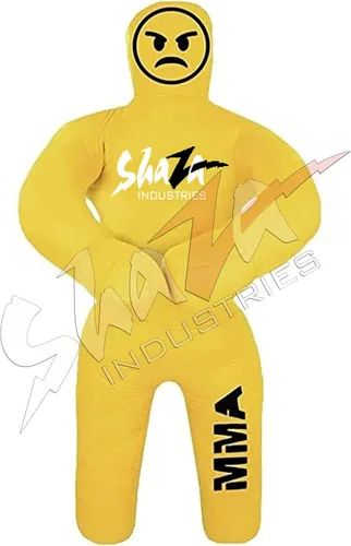 Miniatura 5 de Shaza Grappling - Maniquí de lucha para niños para fitness y entrenamiento, postura, golpe y lanzamiento de 39.4 in. Maniquí de boxeo para MMA