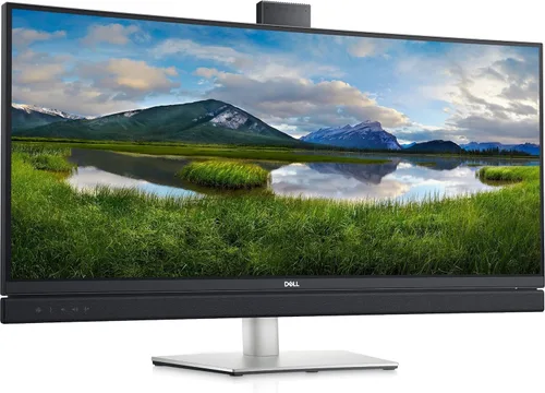 Dell C3422WE 34.1 "QHD Wide 1440p WQHD Curvo Pantalla Edge WLED Monitor LCD - 21:9 - Platino Plata