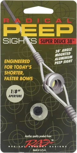 Miniatura 8 de Radical Archery Designs Miras y accesorios Peep Gris