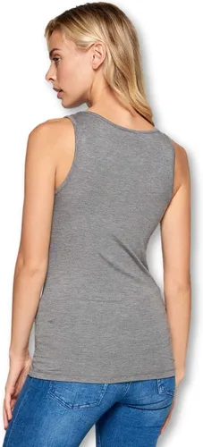 Miniatura 3 de Camiseta sin mangas de bambú extra suave para mujer, fabricada en Estados Unidos