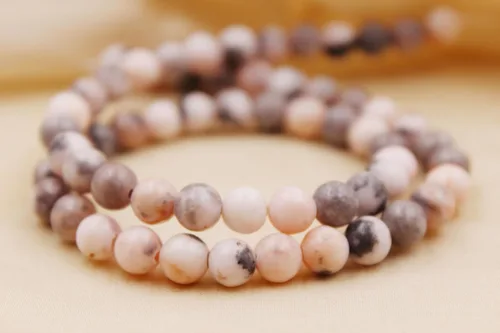 Miniatura 4 de Pulseras de cuentas personalizadas, Pulsera de piedras preciosas de 0.236 in, Pulsera grabada con láser, Pulsera de piedra natural, Pulseras unisex