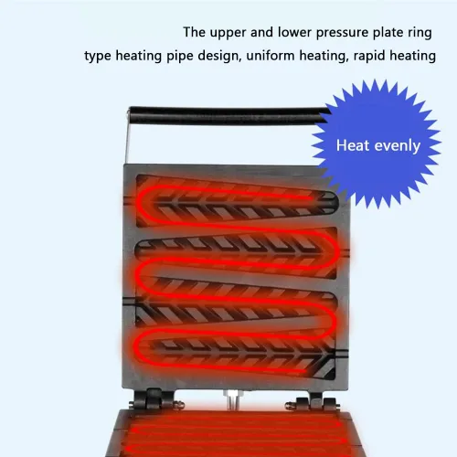 Miniatura 4 de Máquina para magdalenas de horno gofre en forma de árbol, mini máquina de panqueques eléctrica antiadherente, máquina de pan de huevo, restaurante