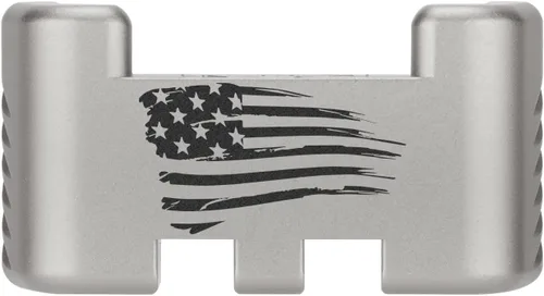 Miniatura 142 de NDZ Performance Placa trasera de aluminio con asistencia deslizante para Glock 1-5 Glock 17 19 19 19 x 22 23 24 26 27 31 32 33 34 35 45 47 49, Rojo