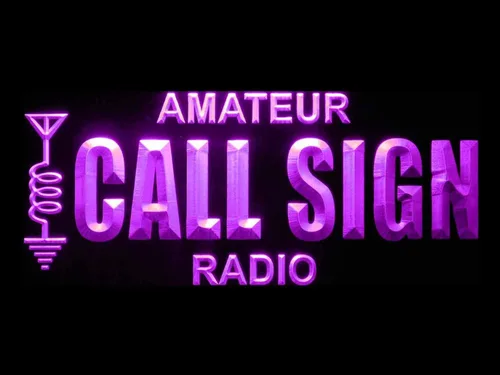 Miniatura 10 de ADVPRO Custom Amateur Radio Your Call Sign Led Neon Sign Rojo 12x8.5 pulgadas st4s32-wb-tm-r