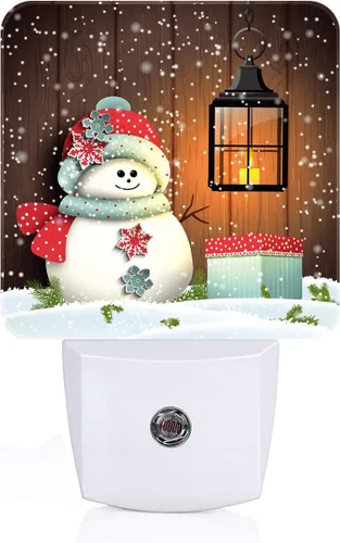 Miniatura 21 de Northern Lights - Luz nocturna enchufable, lámpara nocturna con sensor automático, lámpara de noche del atardecer al amanecer, decoración del hogar